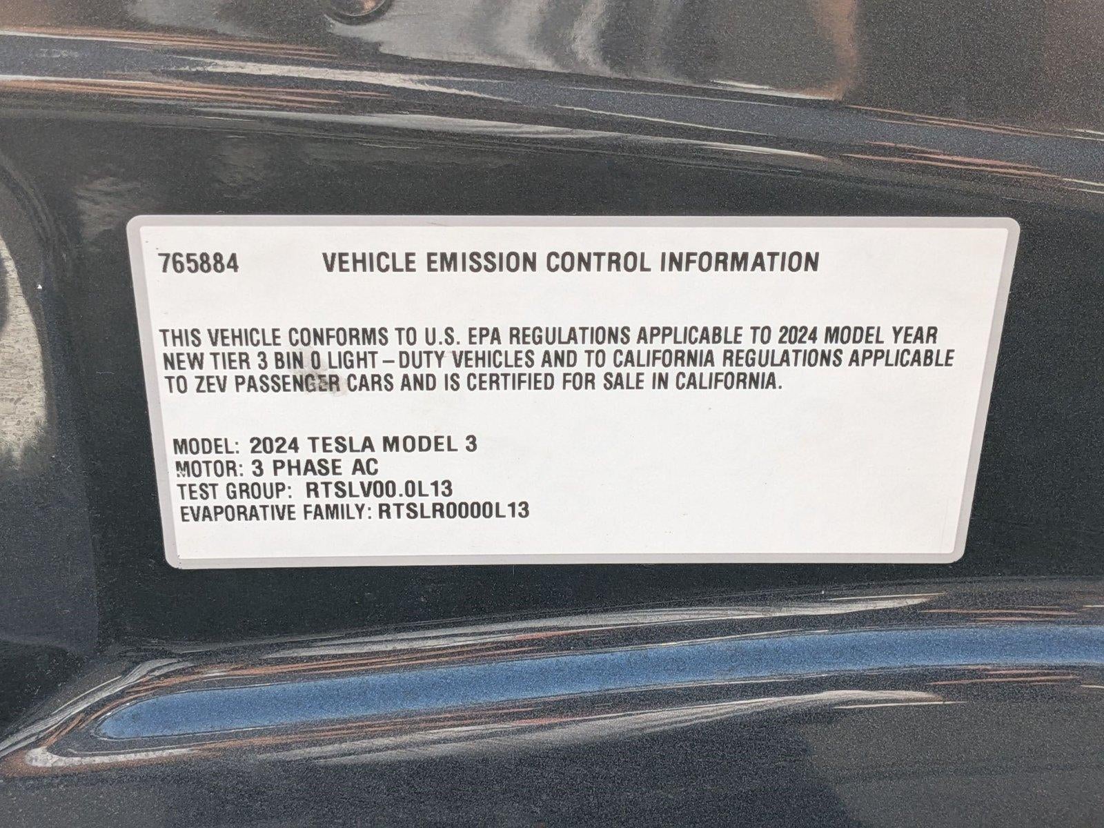 2024 Tesla Model 3 RWD *Ltd Avail*