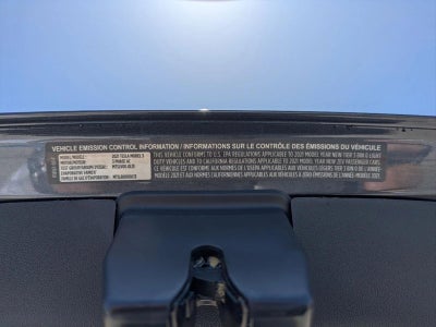 2021 Tesla Model 3 Standard Range Plus RWD