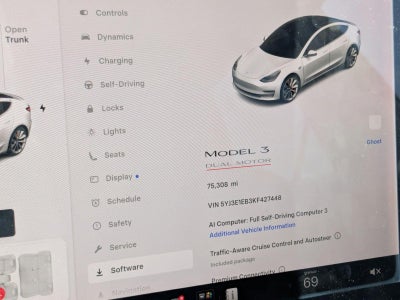 2019 Tesla Model 3 Long Range AWD