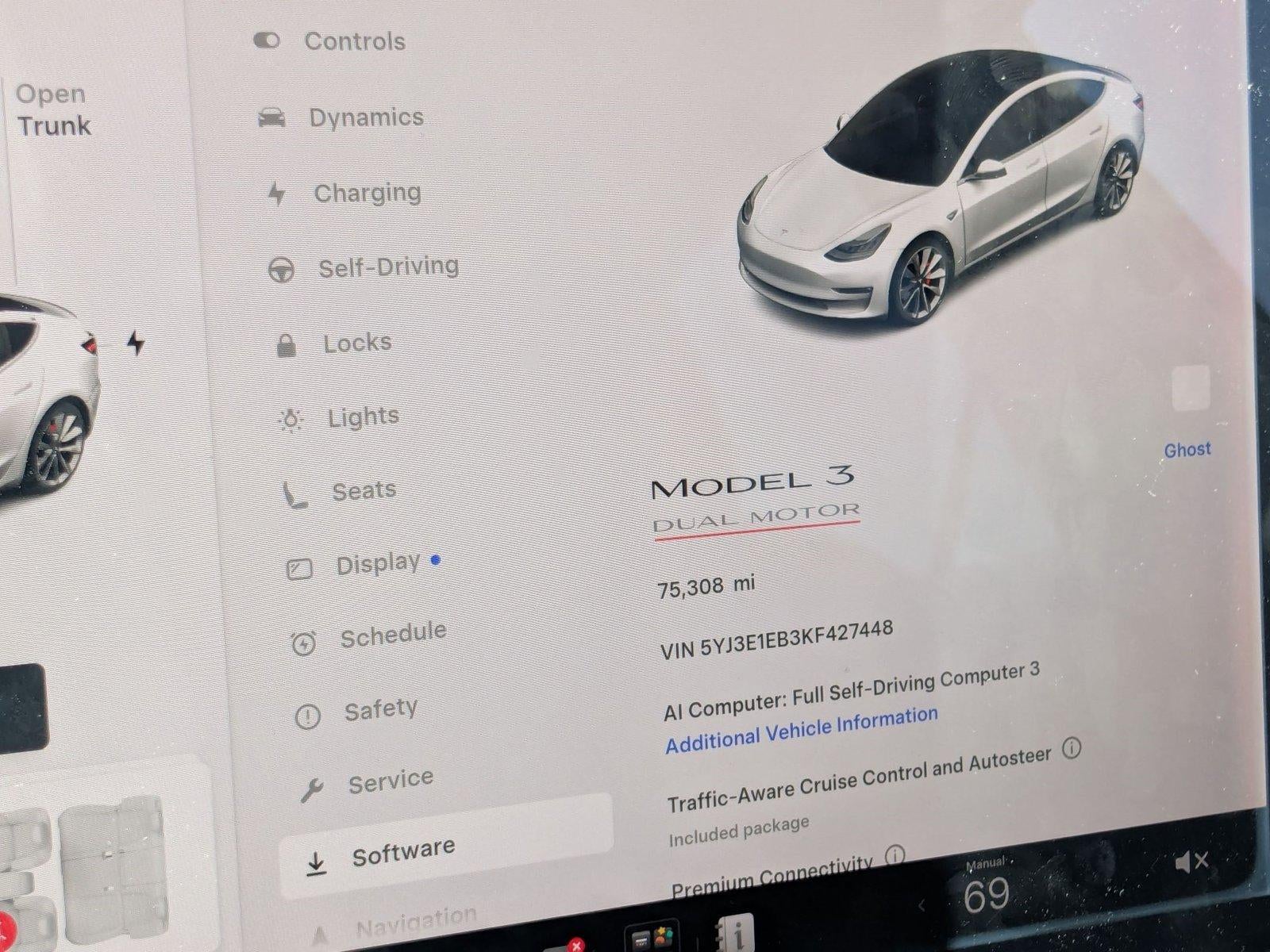2019 Tesla Model 3 Long Range AWD