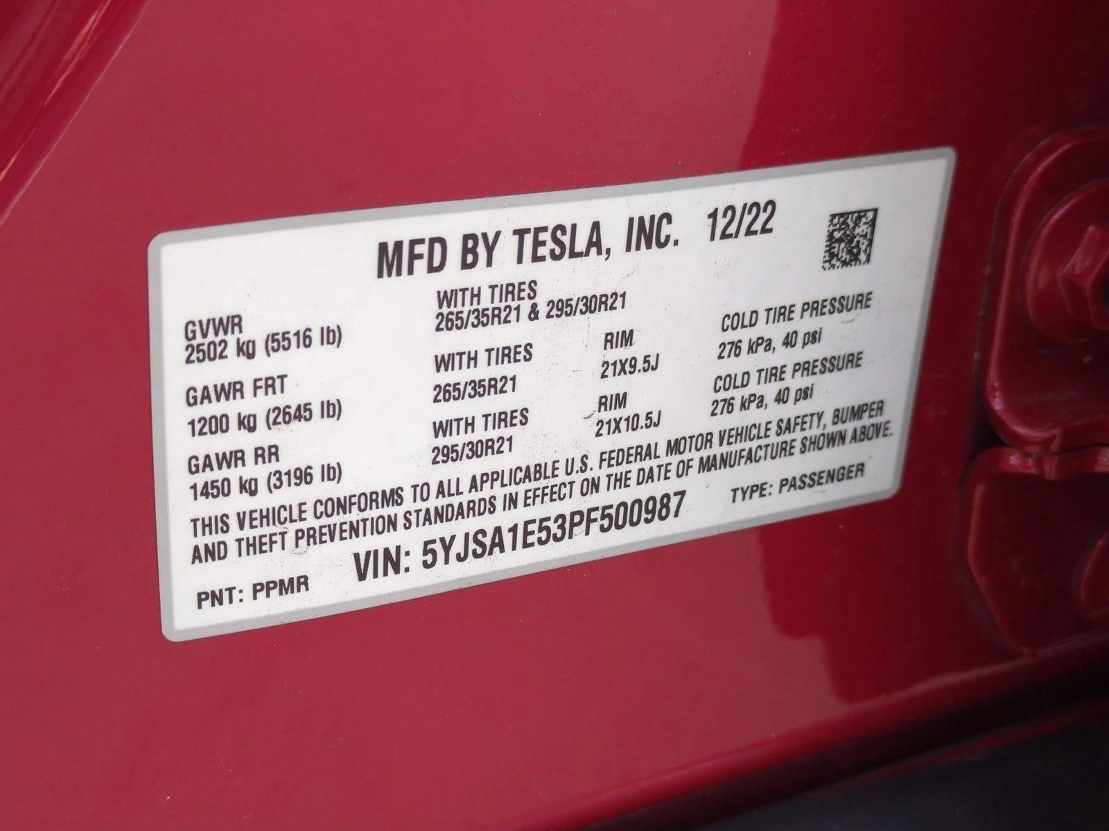 2023 Tesla Model S AWD