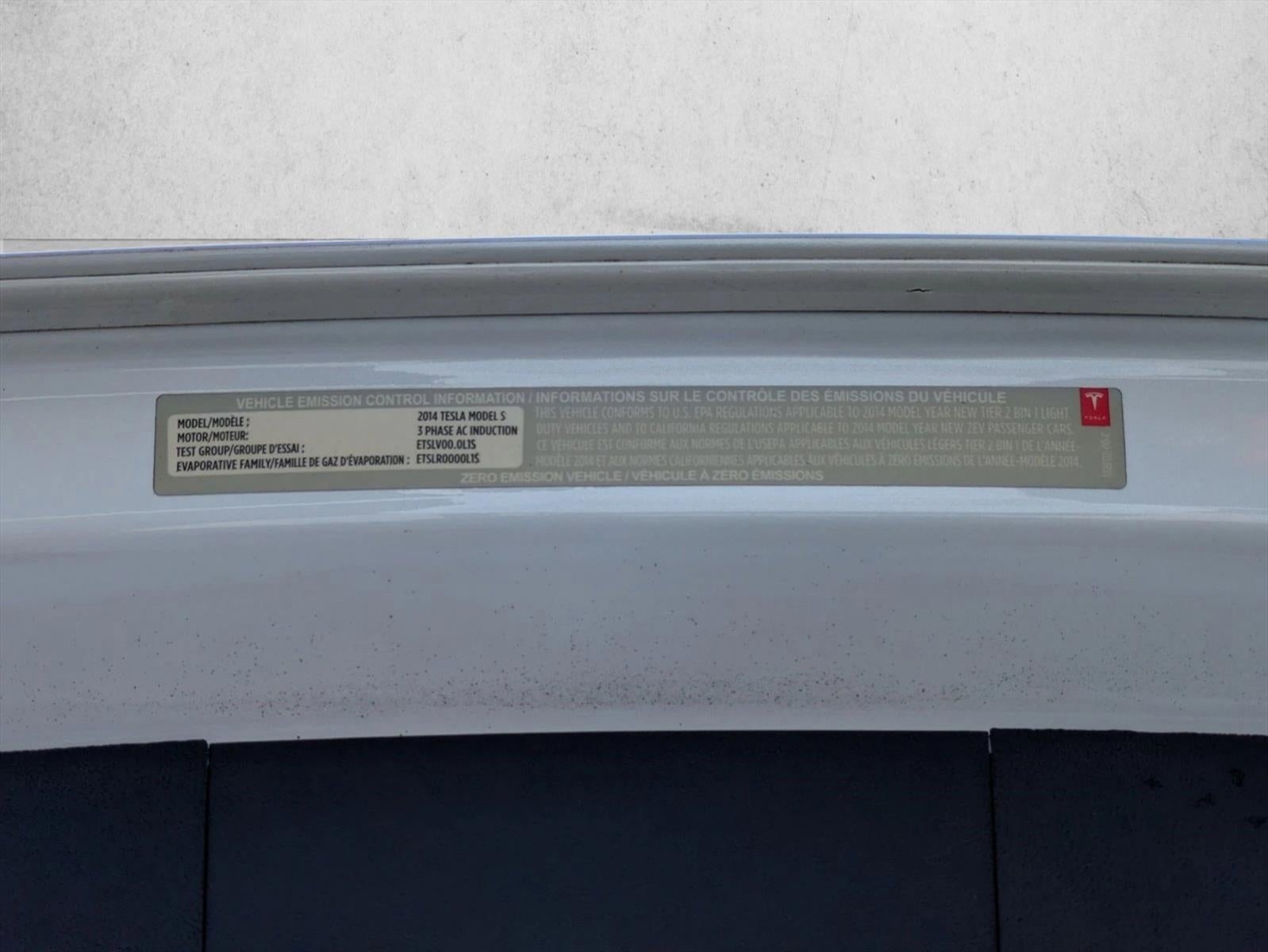 2014 Tesla Model S 4dr Sdn 85 kWh Battery
