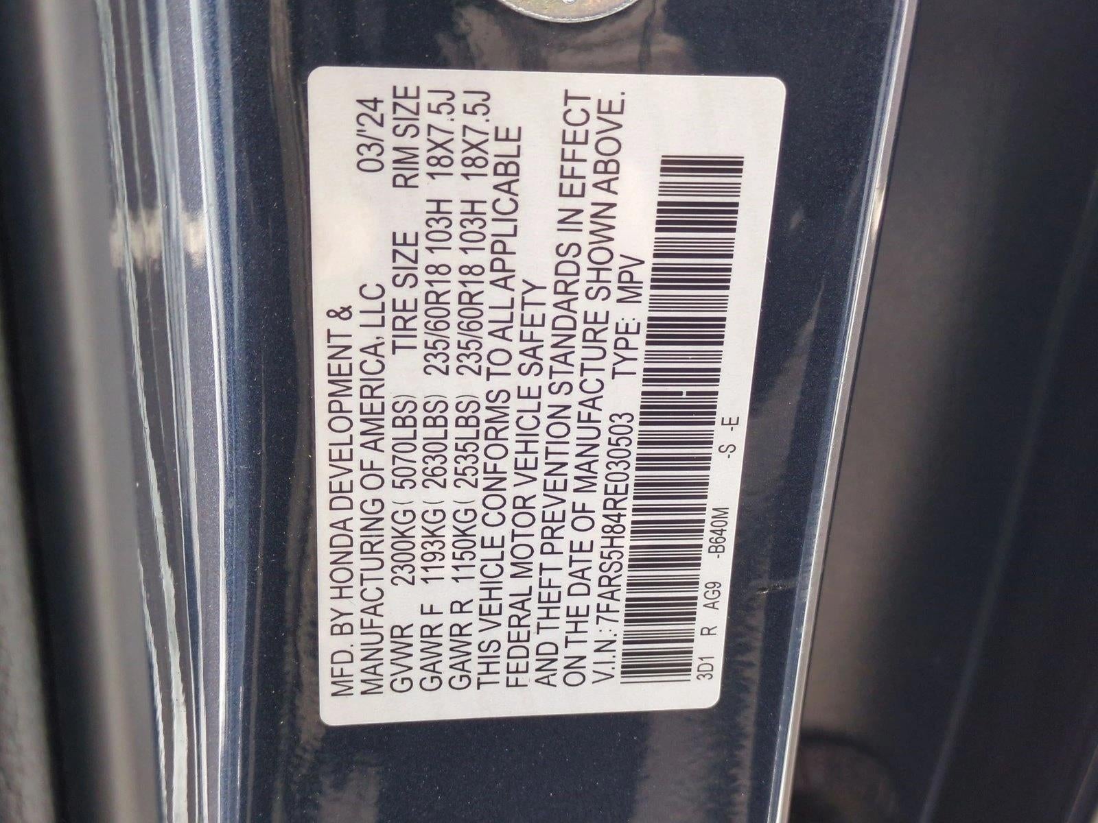 2024 Honda CR-V Hybrid Sport-L FWD