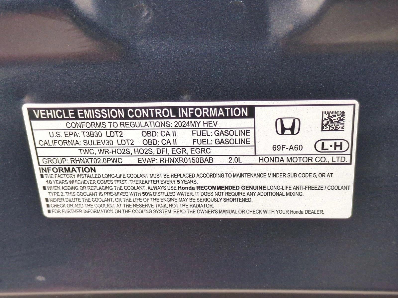 2024 Honda CR-V Hybrid Sport-L FWD
