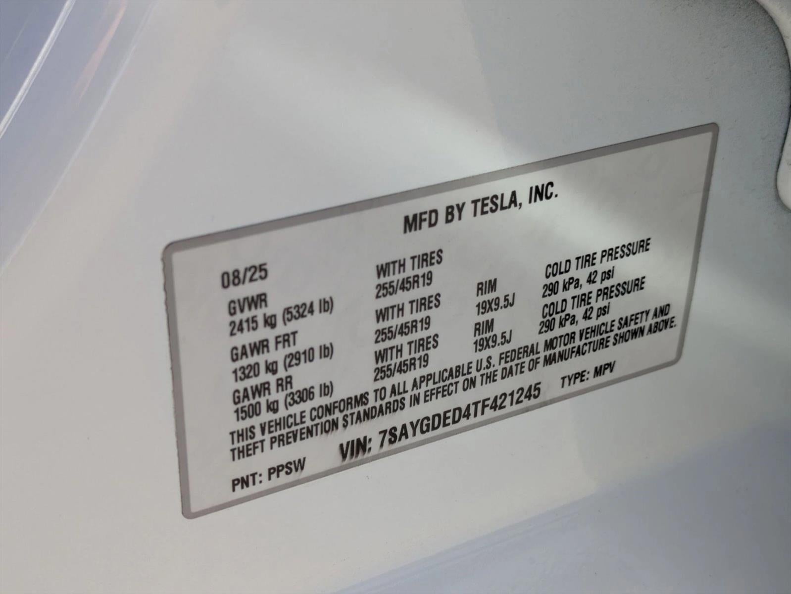 2026 Tesla Model Y Premium RWD