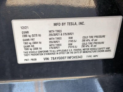2022 Tesla Model Y Performance AWD