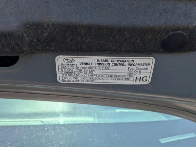 2021 Subaru WRX Premium Manual