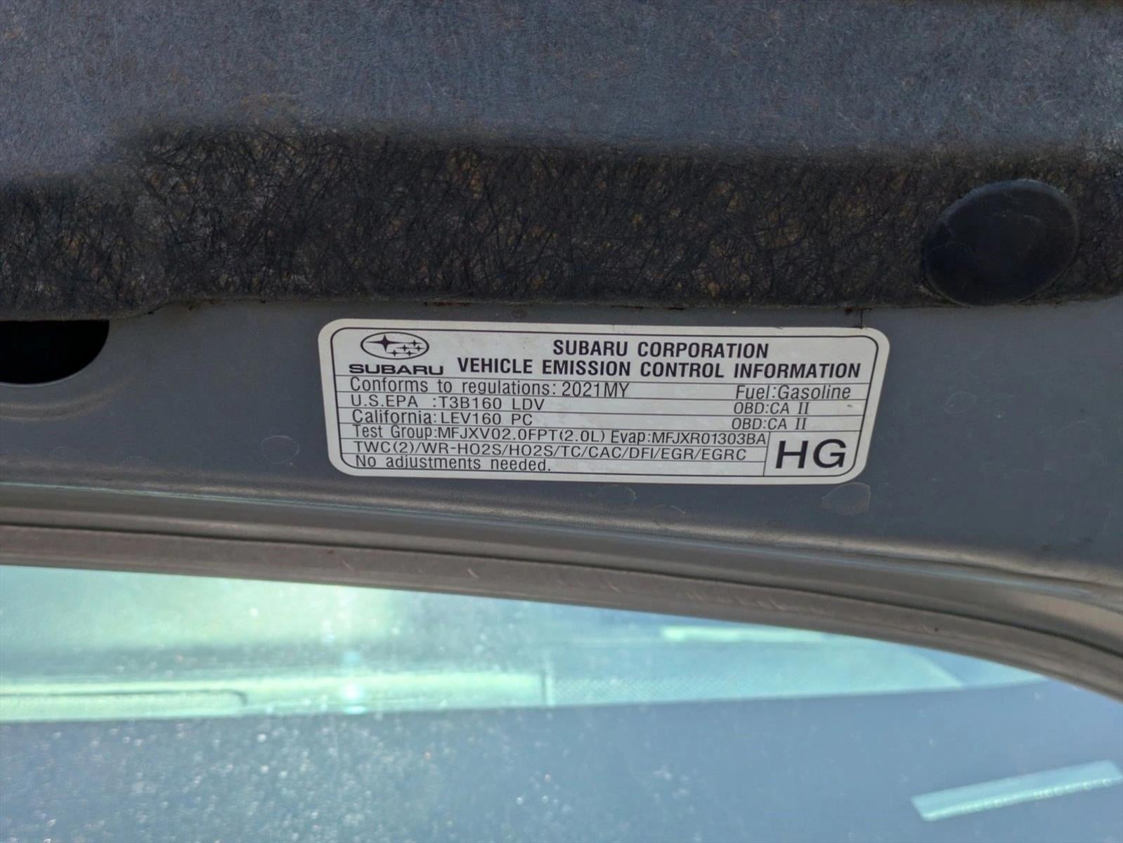 2021 Subaru WRX Premium Manual