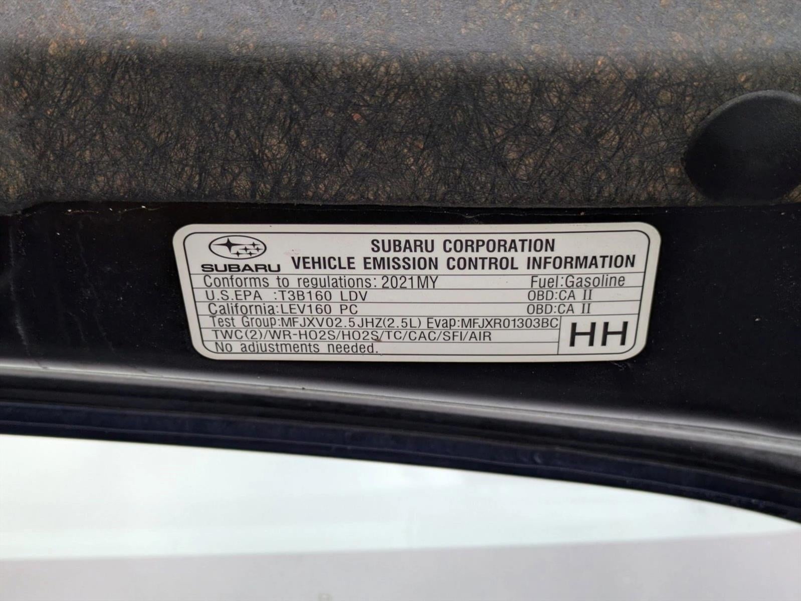 2021 Subaru WRX STI Manual