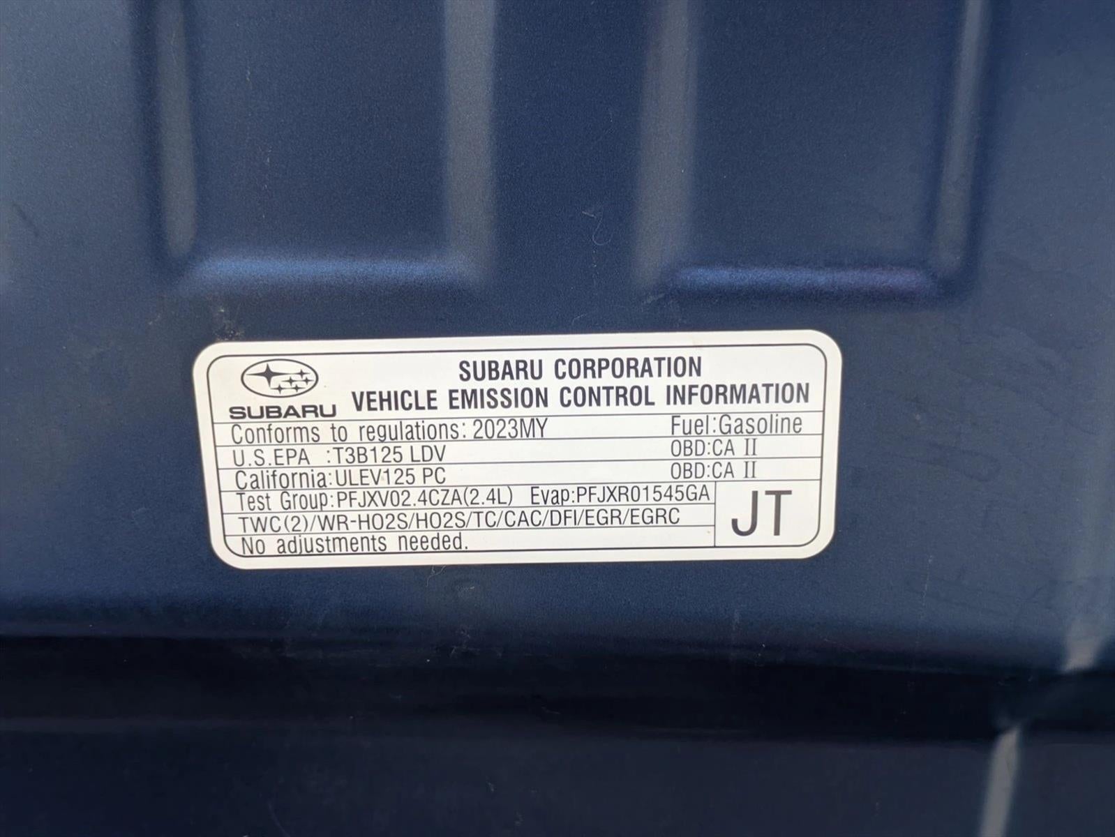 2023 Subaru WRX CVT
