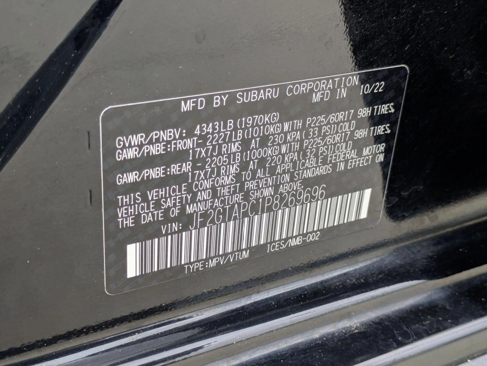 2023 Subaru Crosstrek Premium CVT