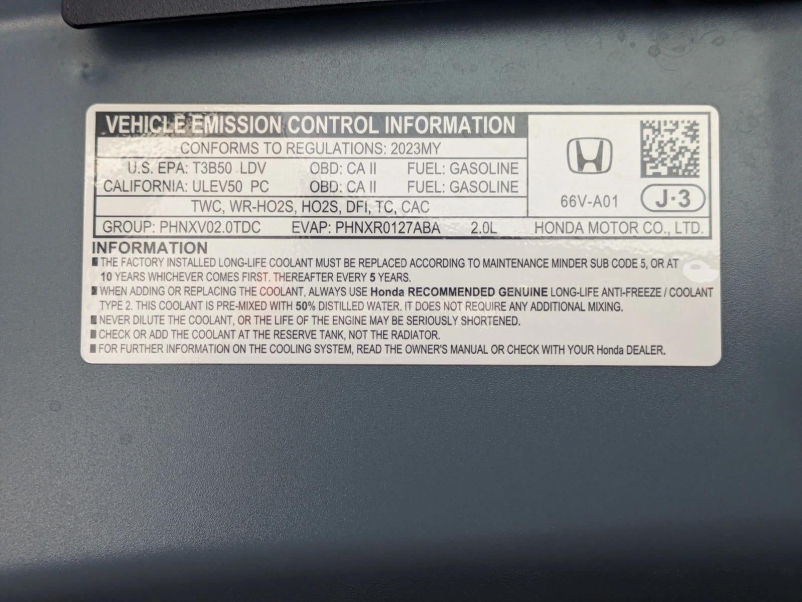 2023 Honda Civic Type R Manual Type R
