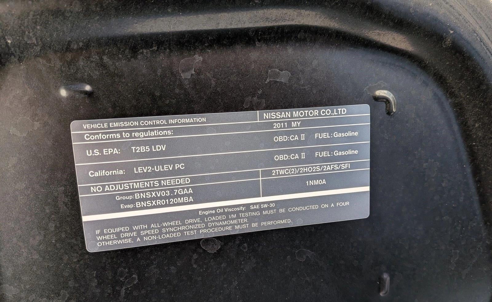 2011 INFINITI G37 Sedan Journey