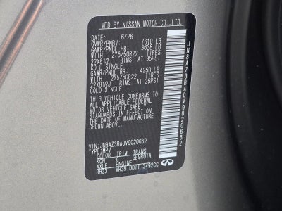 2027 INFINITI QX80 LUXE RWD *Ltd Avail*