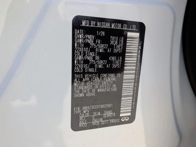 2026 INFINITI QX80 AUTOGRAPH AWD