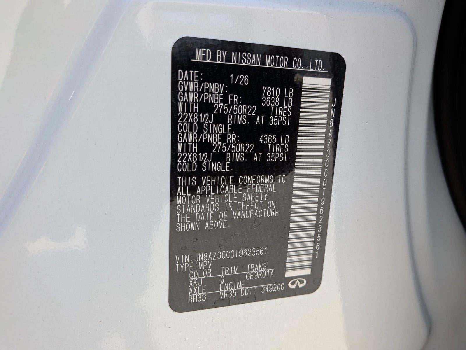 2026 INFINITI QX80 AUTOGRAPH AWD