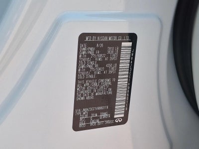 2027 INFINITI QX80 AUTOGRAPH AWD
