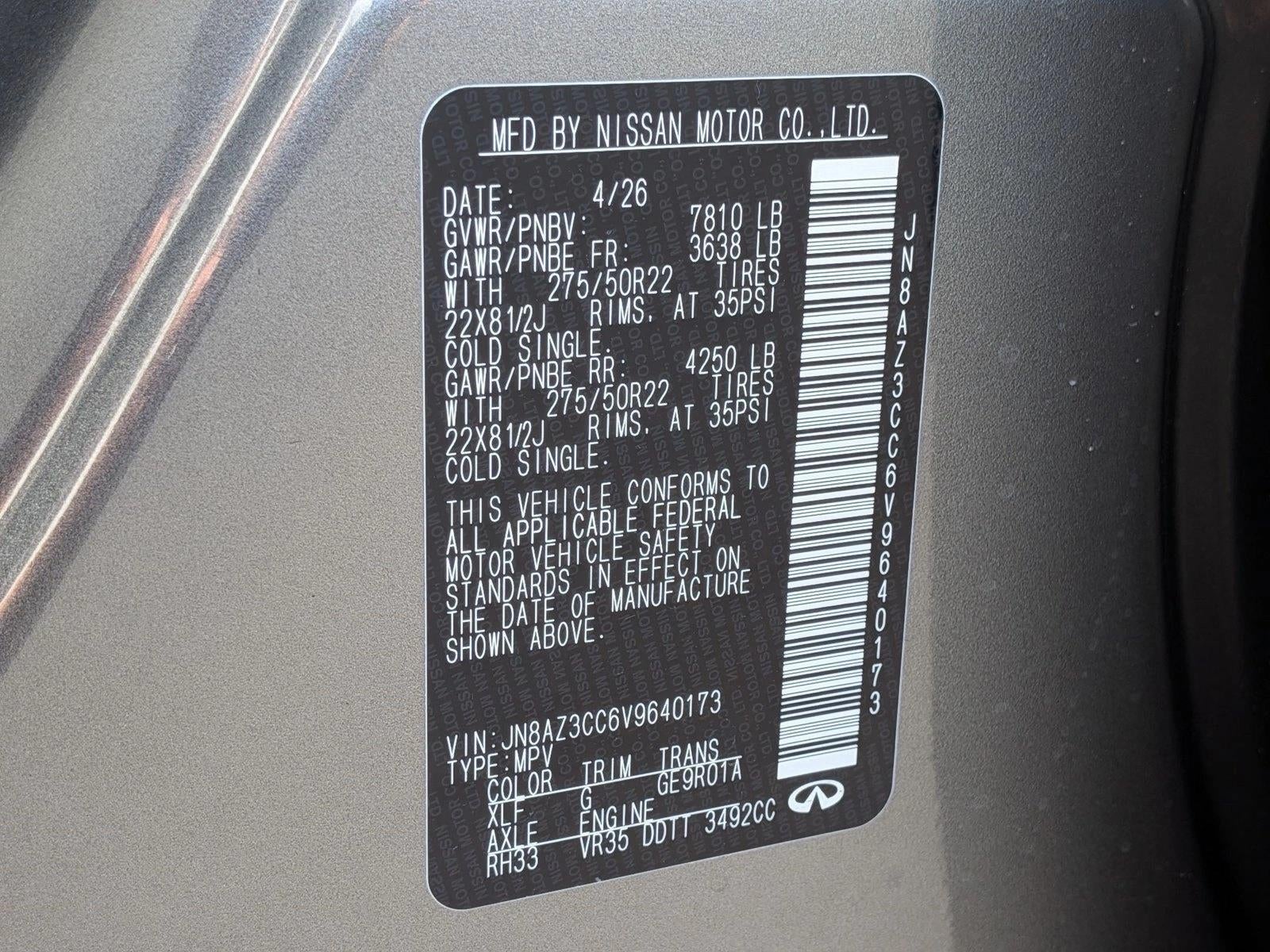 2027 INFINITI QX80 AUTOGRAPH AWD