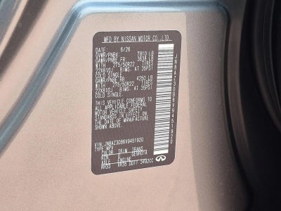 2027 INFINITI QX80 SPORT AWD