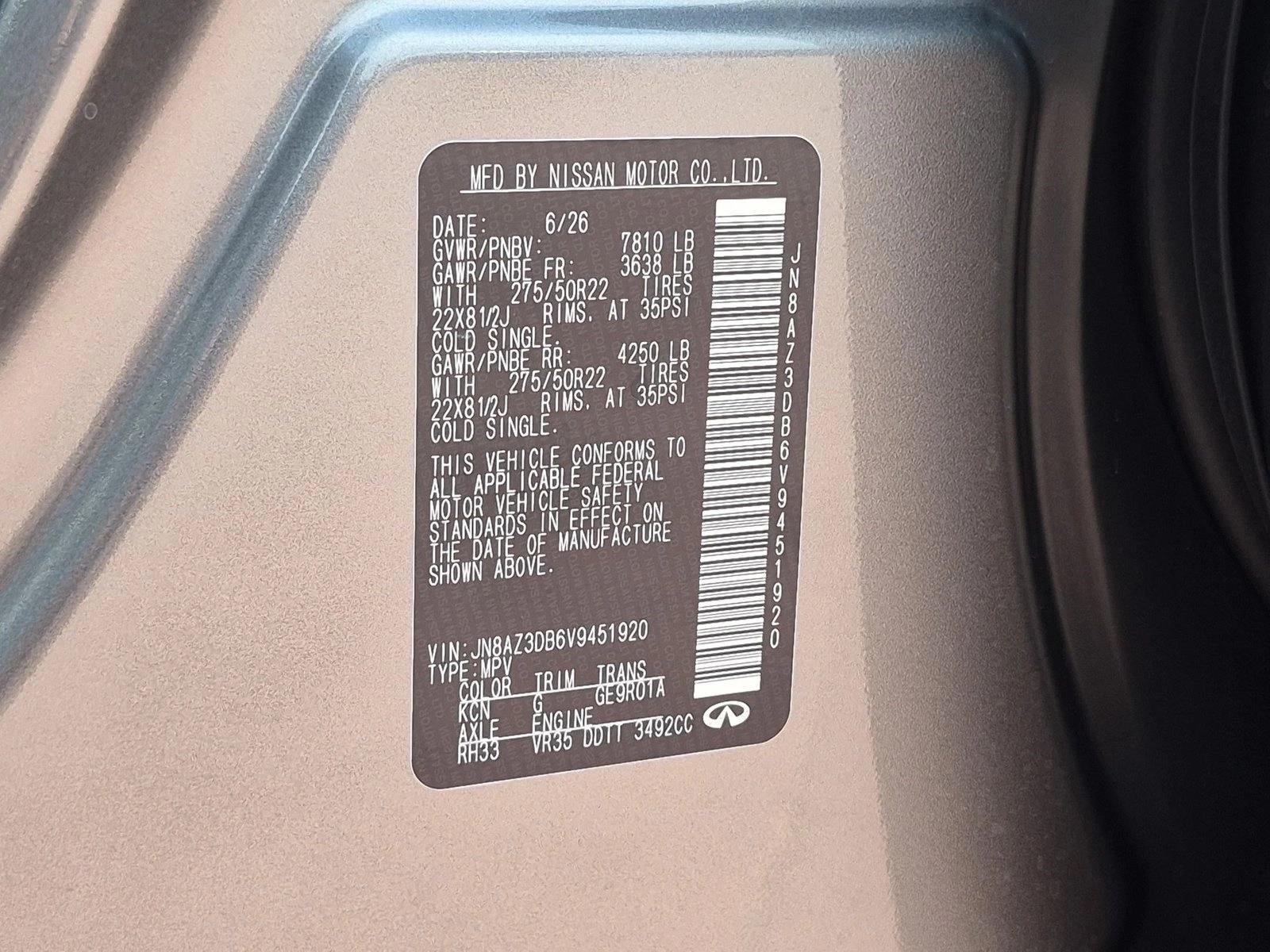 2027 INFINITI QX80 SPORT AWD