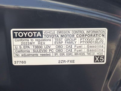 2023 Toyota Corolla Hybrid LE FWD (Natl)