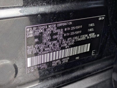 2024 Toyota Venza Nightshade AWD (Natl)