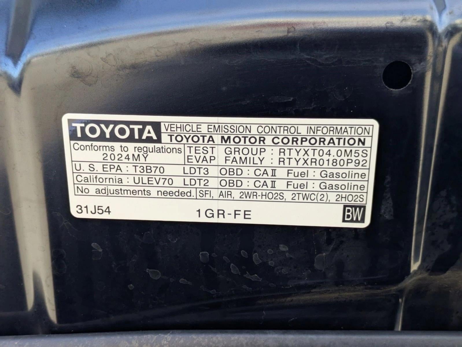 2024 Toyota 4Runner SR5 4WD (GS)