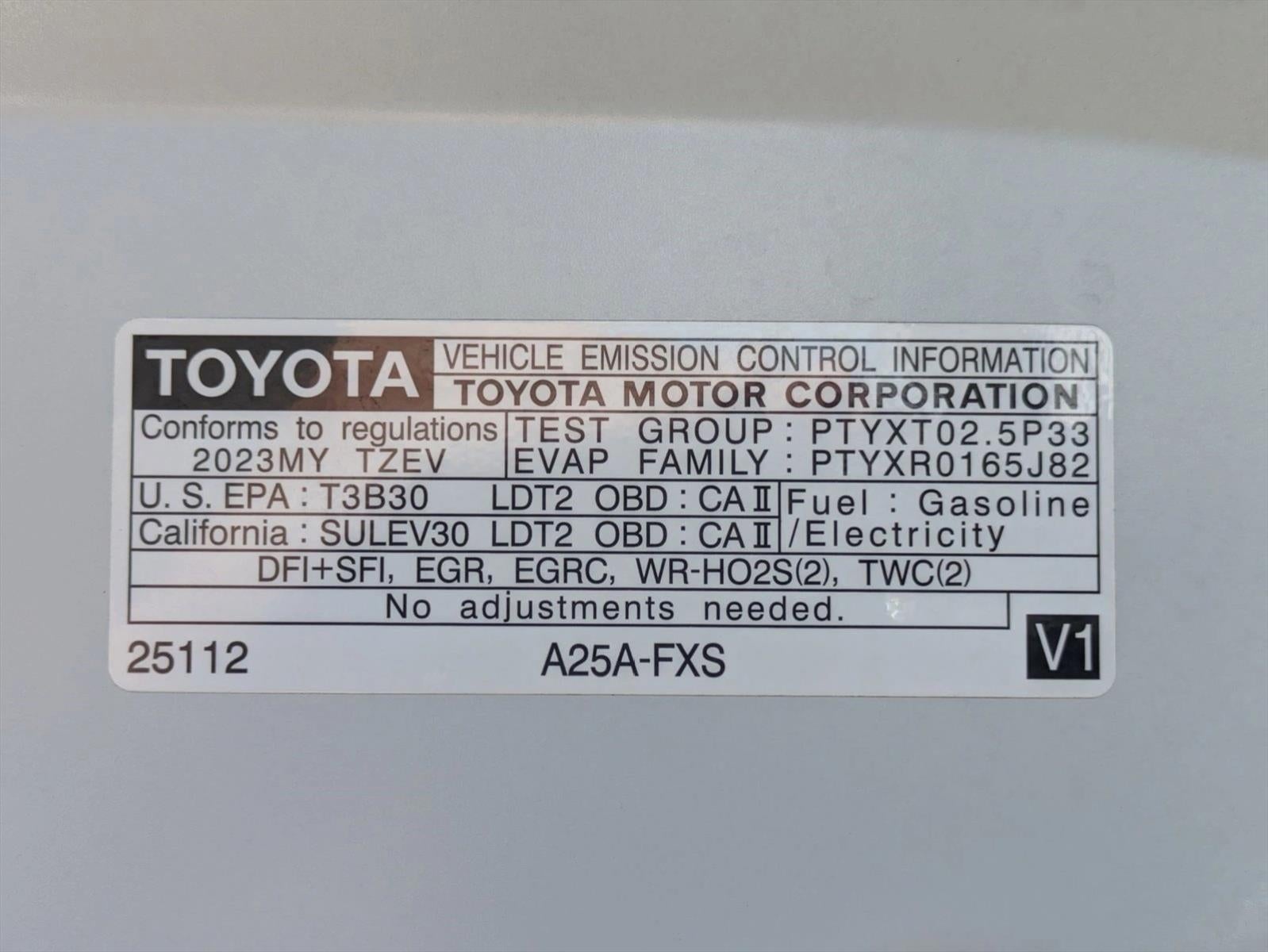 2023 Toyota RAV4 Prime XSE (Natl)