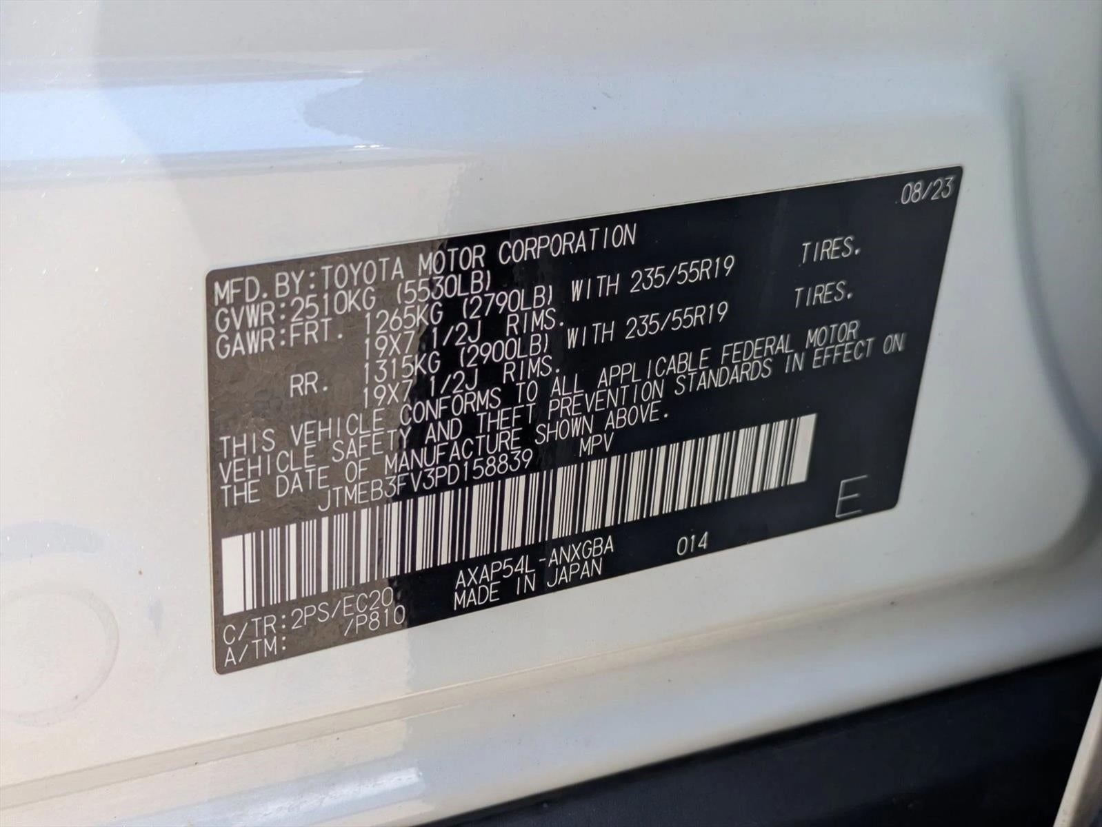 2023 Toyota RAV4 Prime XSE (Natl)