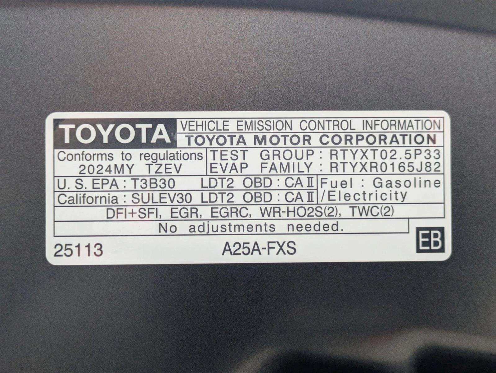 2024 Toyota RAV4 Prime XSE (Natl)