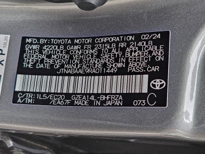2024 Toyota GR Corolla Premium Manual (Natl)