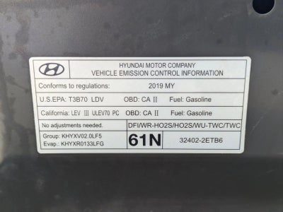 2019 Hyundai TUCSON SE FWD