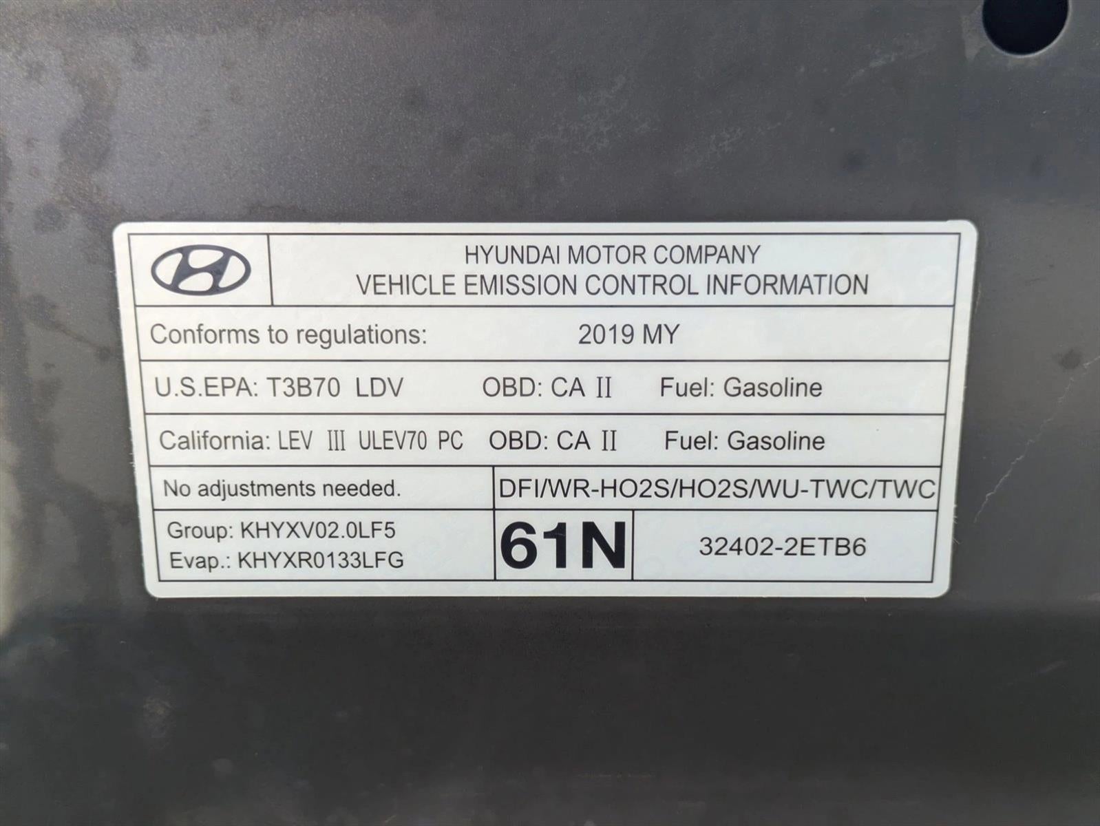 2019 Hyundai TUCSON SE FWD