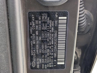 2019 Hyundai TUCSON SE FWD