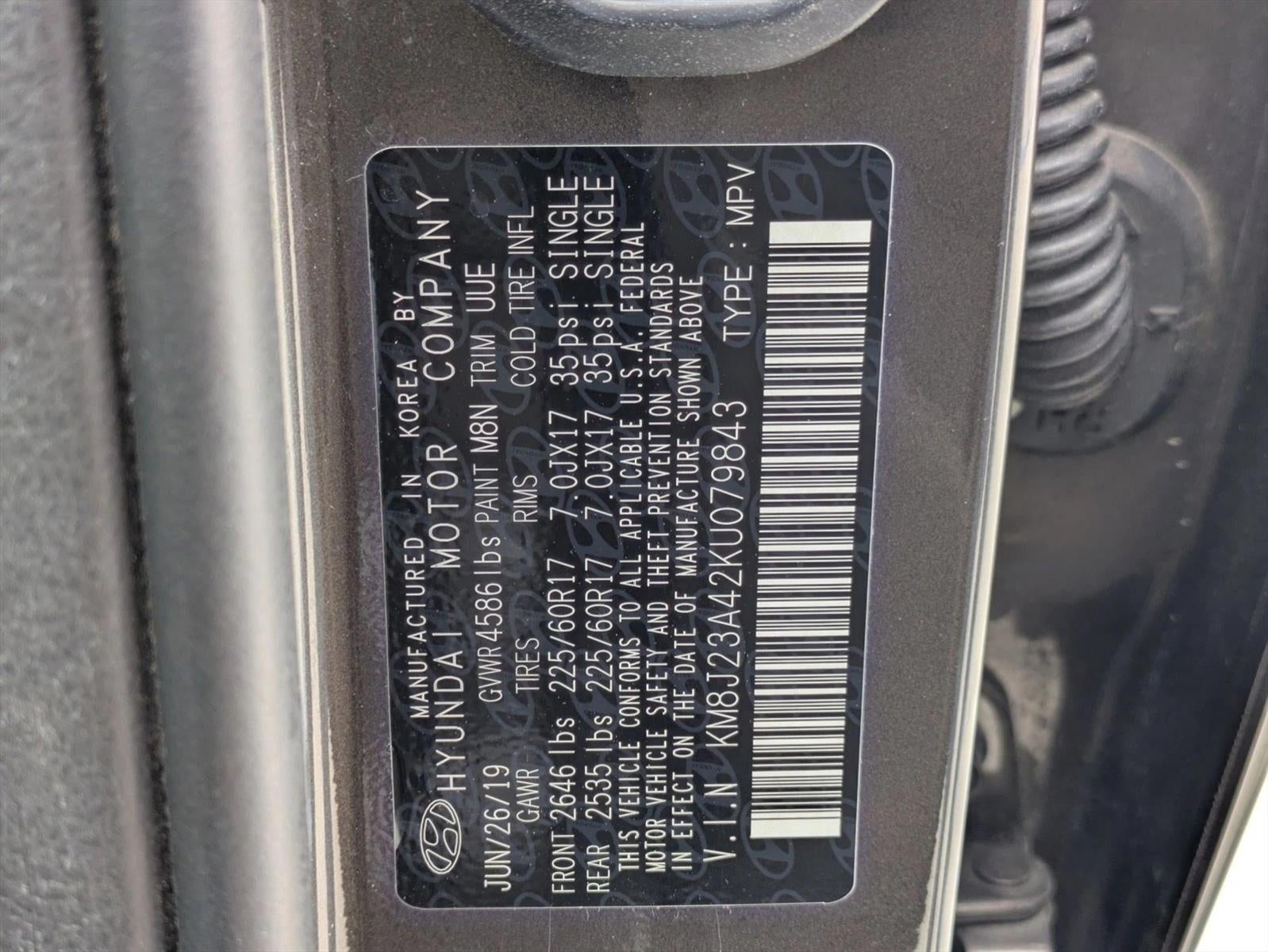 2019 Hyundai TUCSON SE FWD