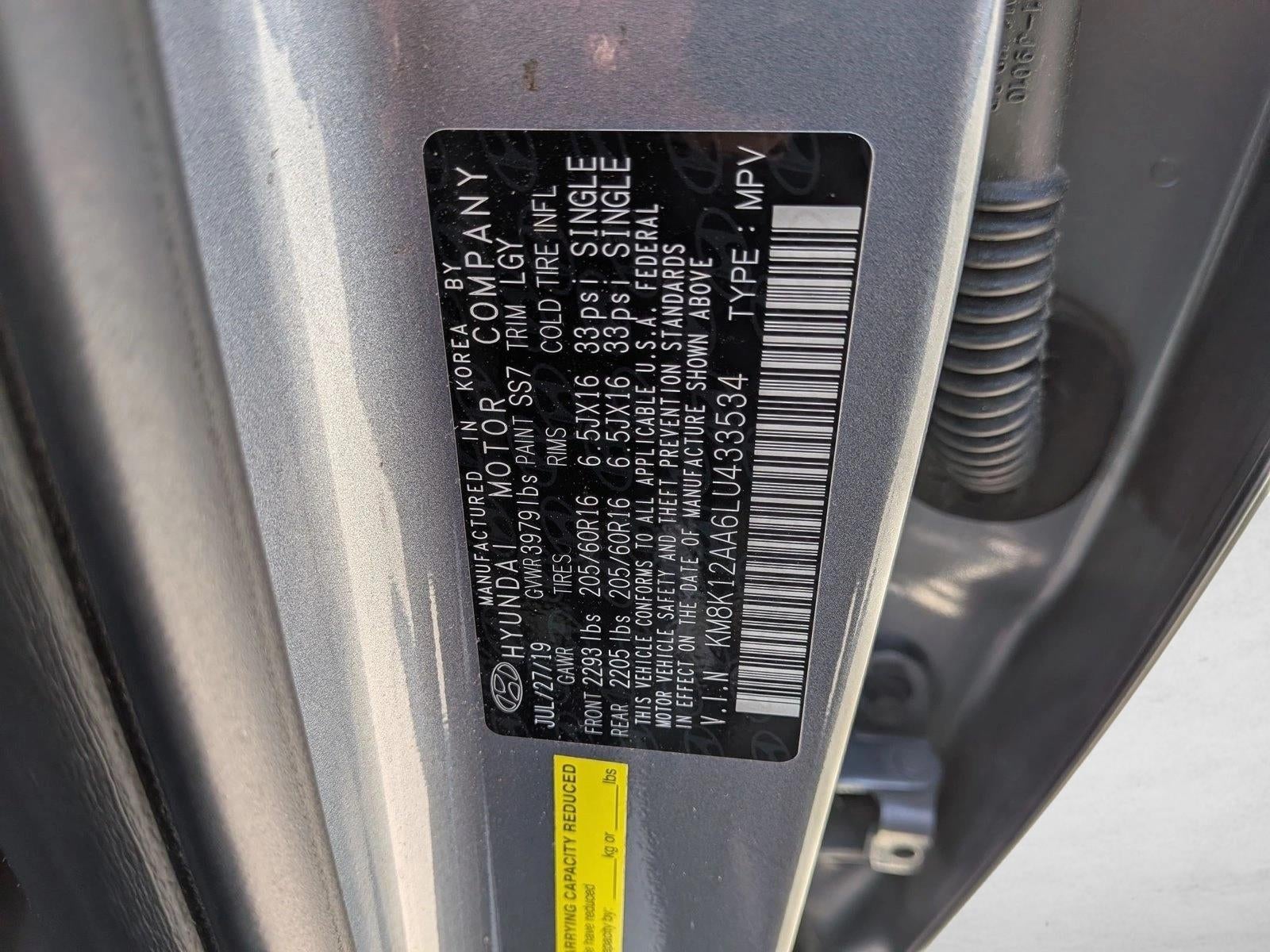 2020 Hyundai KONA SE Auto FWD