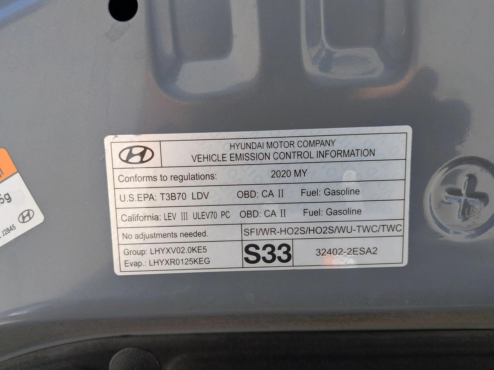 2020 Hyundai KONA SE Auto FWD