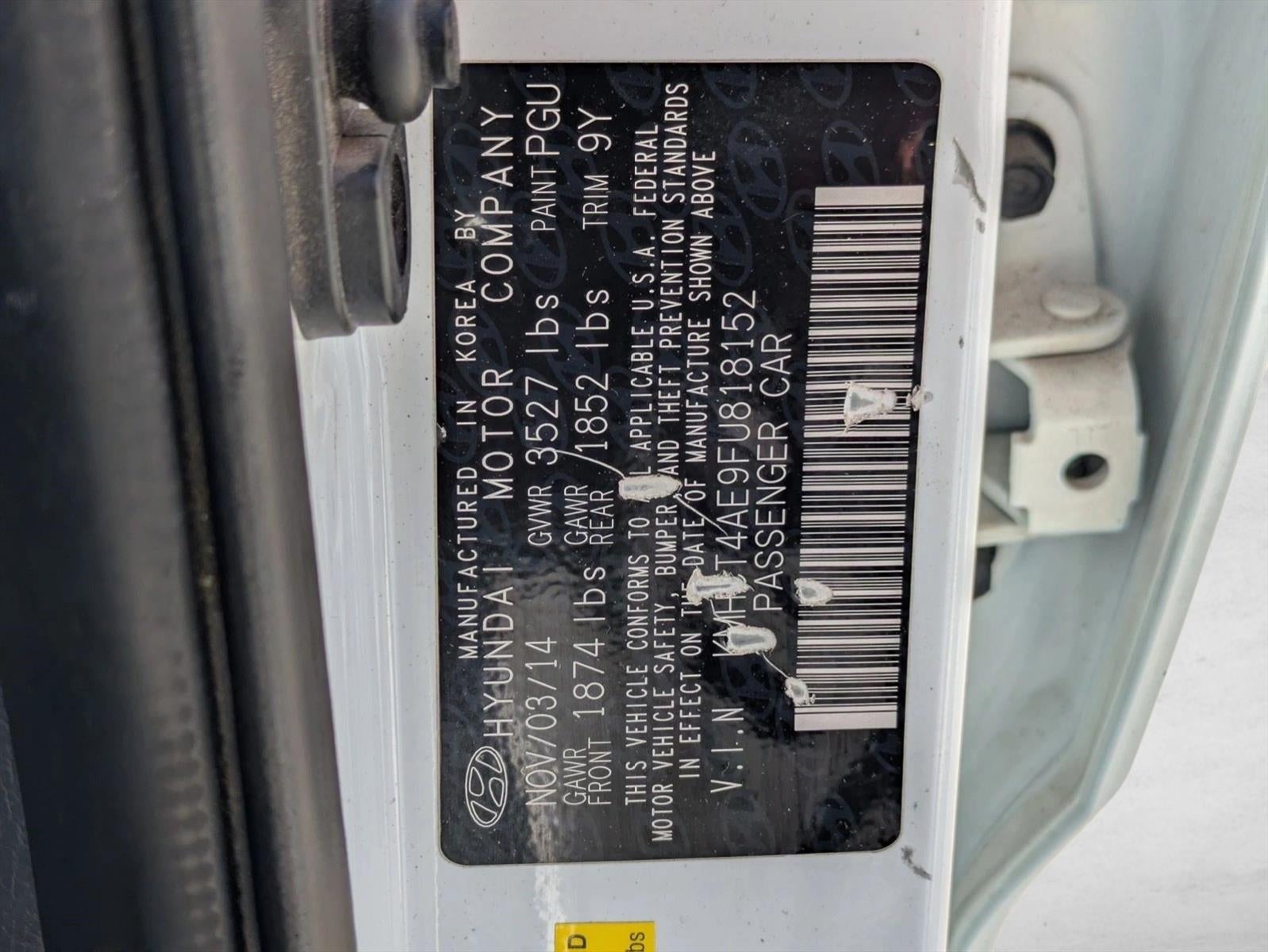 2015 Hyundai ACCENT 4dr Sdn Auto GLS