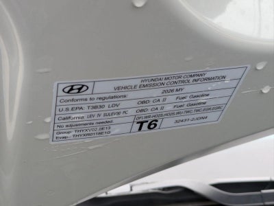 2026 Hyundai SONATA Hybrid Limited FWD