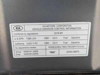 2016 Kia Forte5 5dr HB Man SX