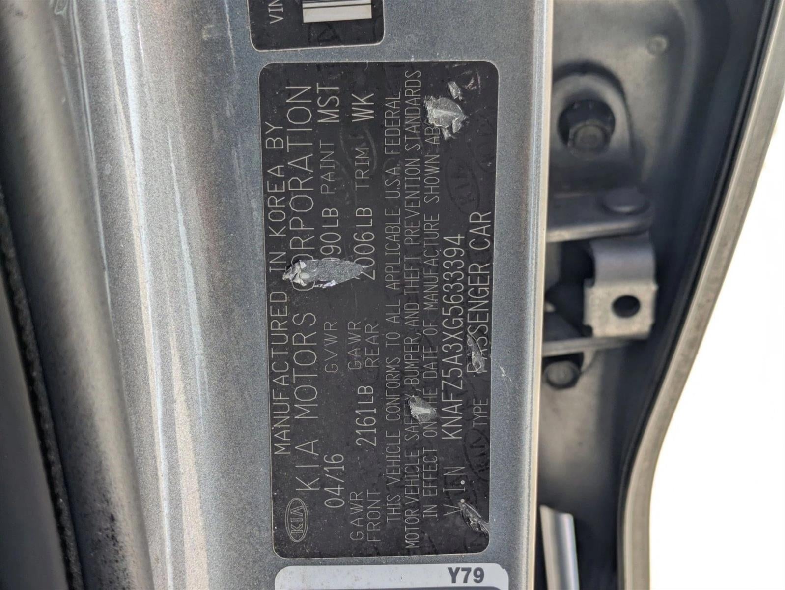 2016 Kia Forte5 5dr HB Man SX
