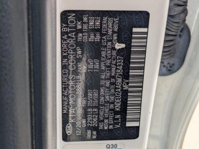 2021 Kia Seltos S IVT FWD