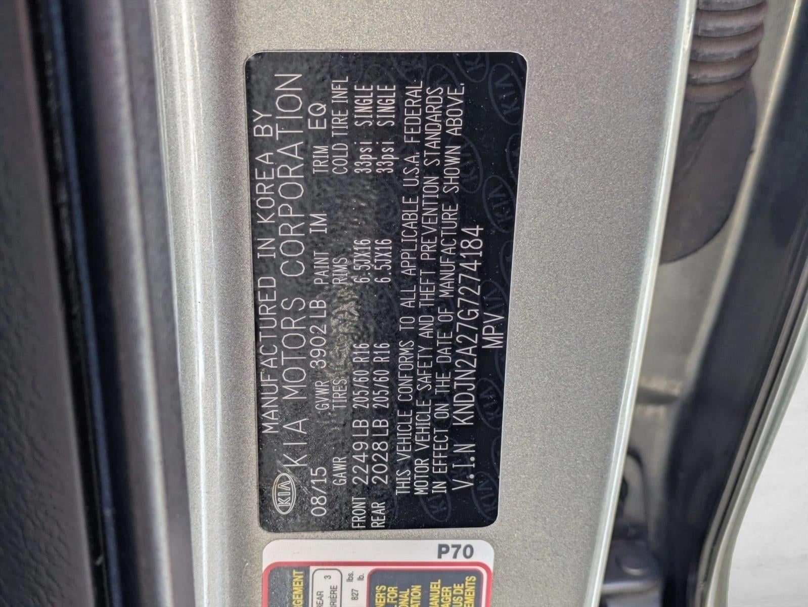 2016 Kia Soul 5dr Wgn Auto Base