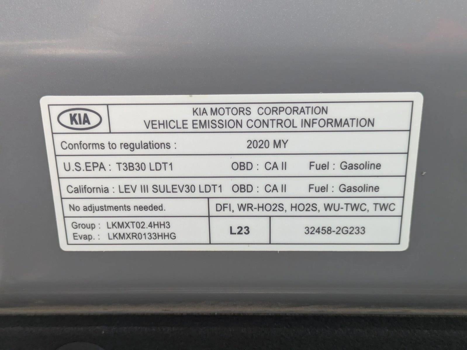 2020 Kia Sportage S FWD