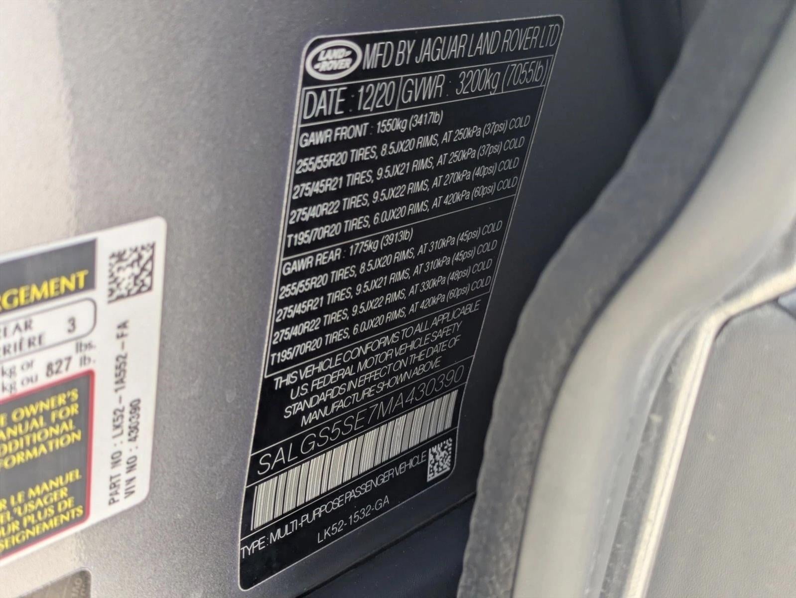 2021 Land Rover Range Rover P525 Westminster LWB