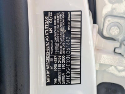 2022 Mercedes-Benz A-Class A 220 Sedan