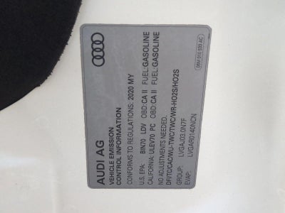 2020 Audi SQ5 Premium Plus 3.0 TFSI quattro