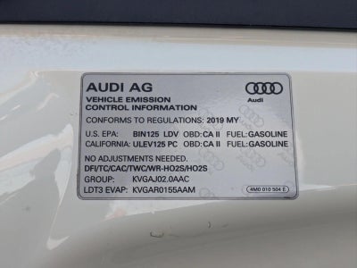 2019 Audi Q7 Premium Plus 45 TFSI quattro