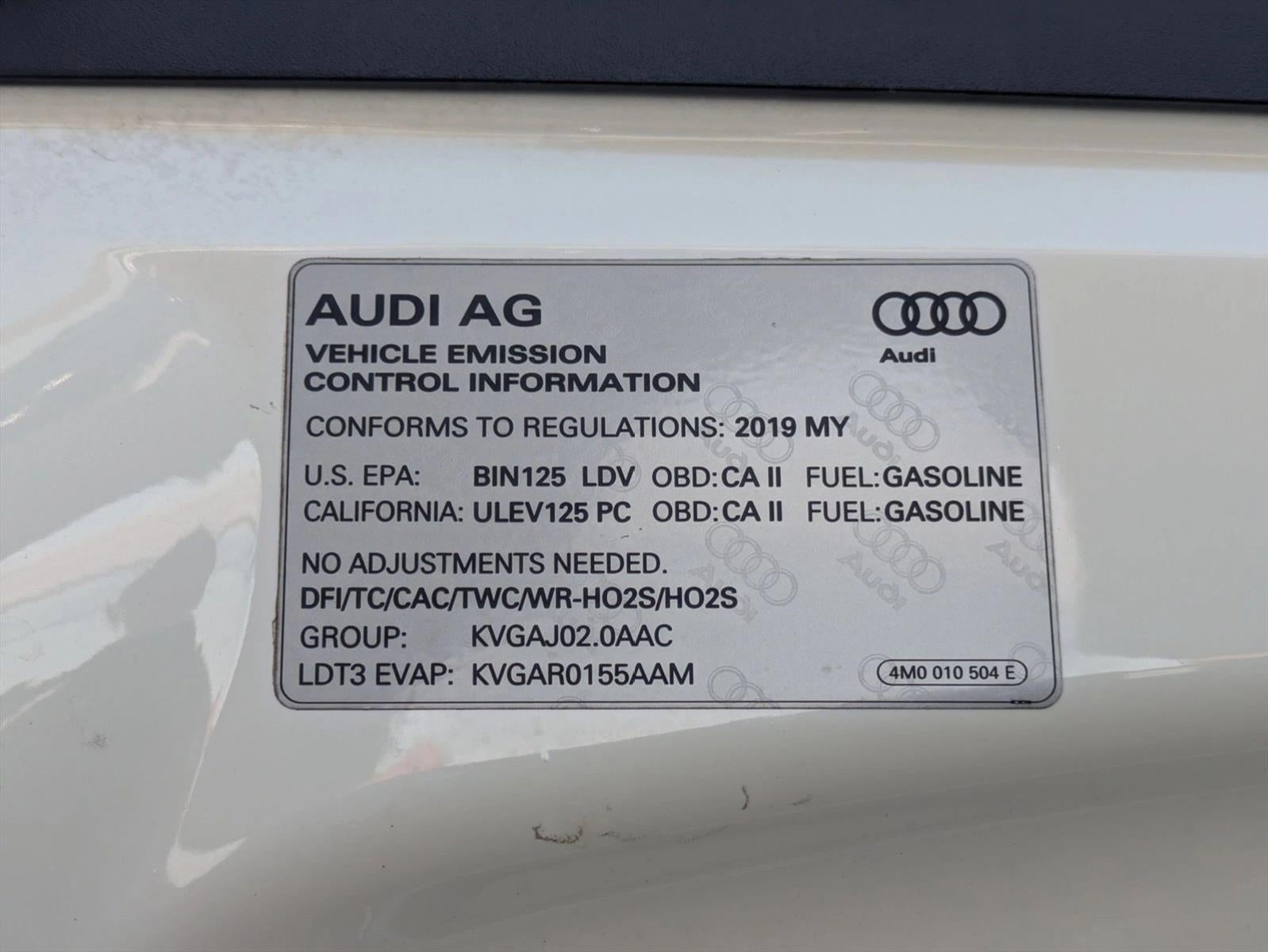 2019 Audi Q7 Premium Plus 45 TFSI quattro