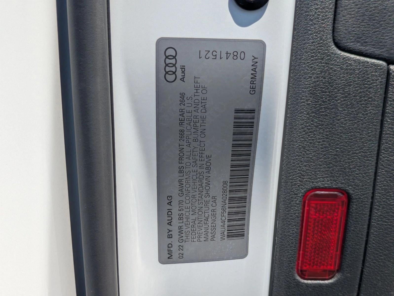 2022 Audi S5 Sportback Premium 3.0 TFSI quattro